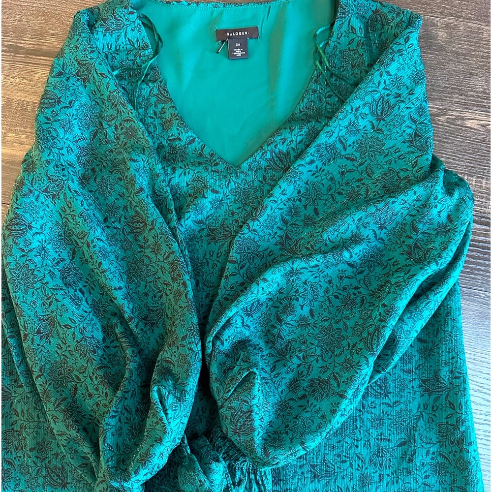 NWOT Halogen Long balloon sleeve from Nordstroms Sz XS FREE SHIPPING